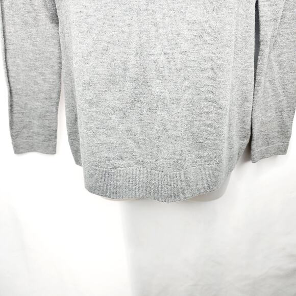 Talbots Gray Wooly Sheep Crewneck Long Sleeve Women's Sweater Size XS NEW - Picture 7 of 12